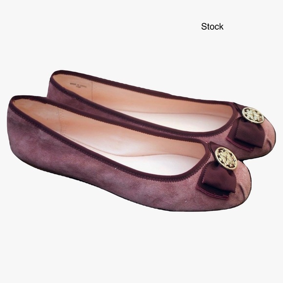New KATE SPADE Fontana Ballet Flats W8 in Deep Rose - Picture 8 of 8